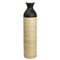 Uniquewise Cylinder Shaped Tall Spun Bamboo Floor Vase Glossy Black Lacquer and Natural Bamboo Finish, Large QI003455BKN.L - alternate 1